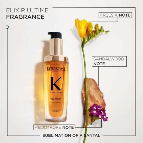 زيت الشعر المغذي والملمع Kérastase Elixir Ultime L'Huile Originale من العلامة التجارية Kérastase. 