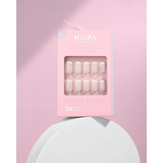 اظافر هيفاء WHITE PEAKY