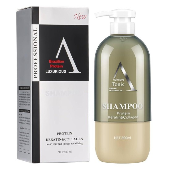 شامبو "A" البرازيلي الفاخر (Brazilian Protein Luxurious Shampoo)