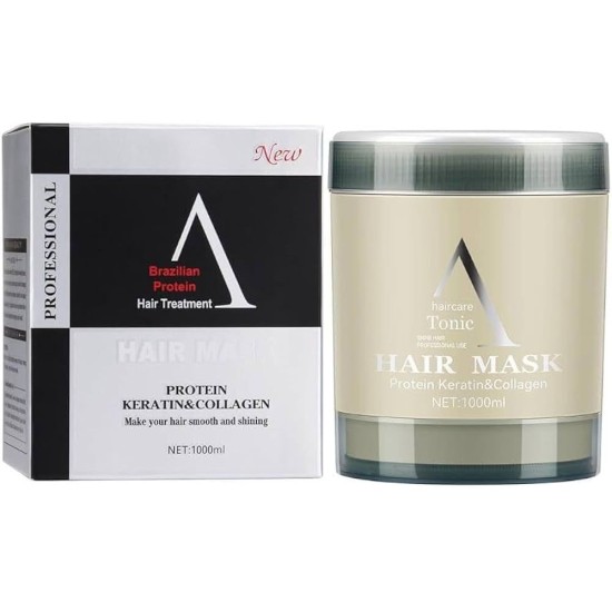 ماسك شعر “A” البرازيلي الفاخر (Brazilian Protein Luxurious Hair Mask)