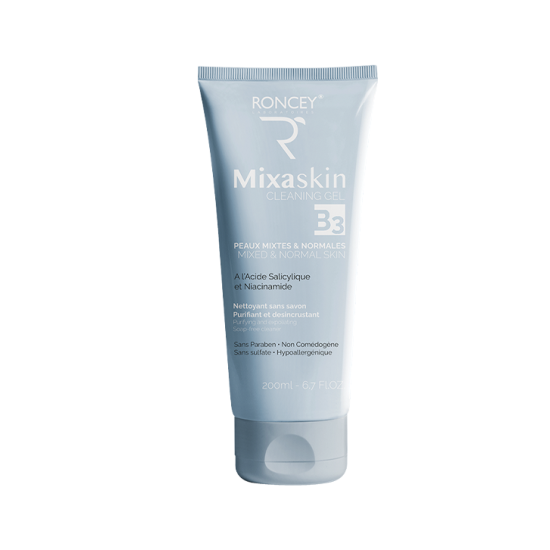 غسول جل رونسي للبشرة المختلطة والعادية و Roncey Mixaskin Cleaning Gel B3
